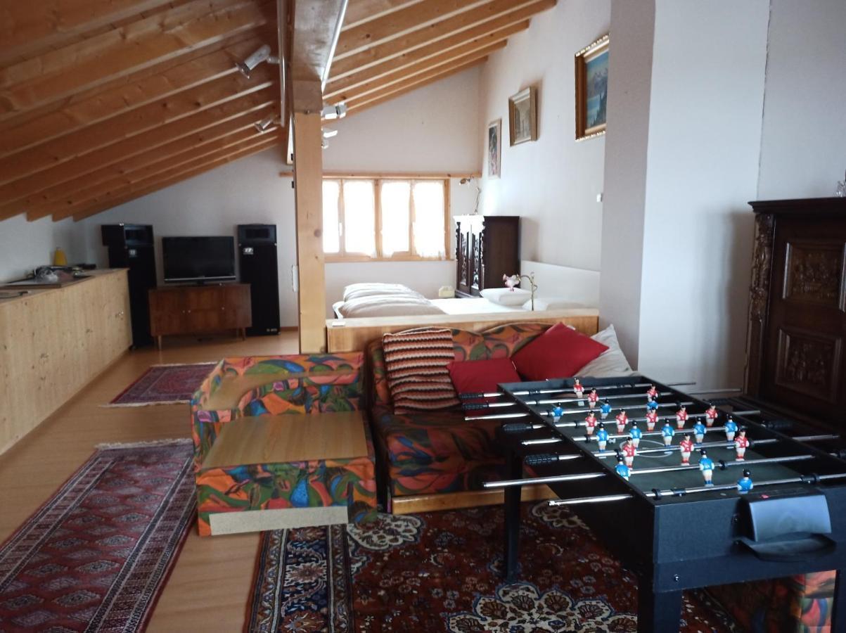 Casa Steilalva - Grosszuegiges Chalet Fuer Erholsamen Familienurlaub Surrein Buitenkant foto